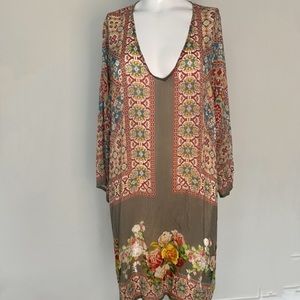 Johnny Was tunic shirt dress Mid length XL